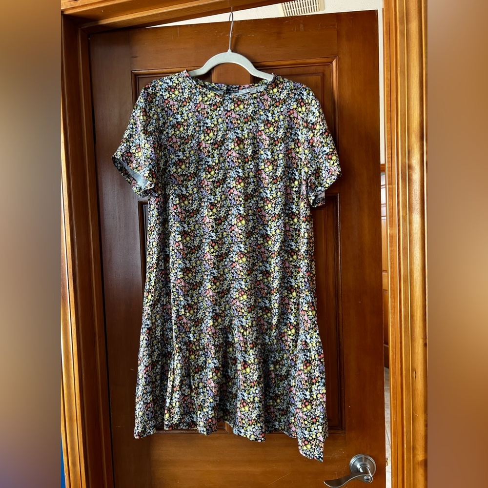 Loft high neck swing dress
